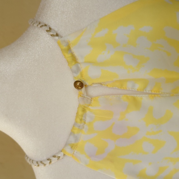 Lilly Pulitzer x Target Braided Strap Halter Top - Pineapple Punch Size Small - Picture 8 of 9